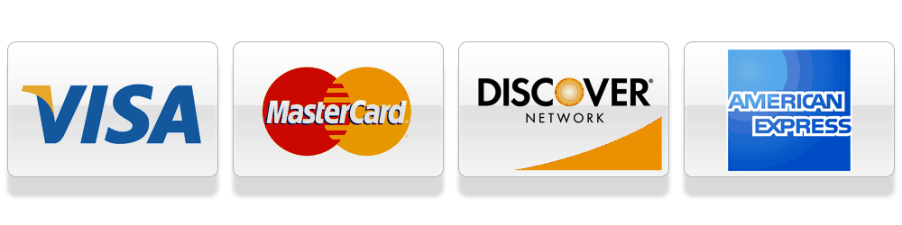 credit cards we accept